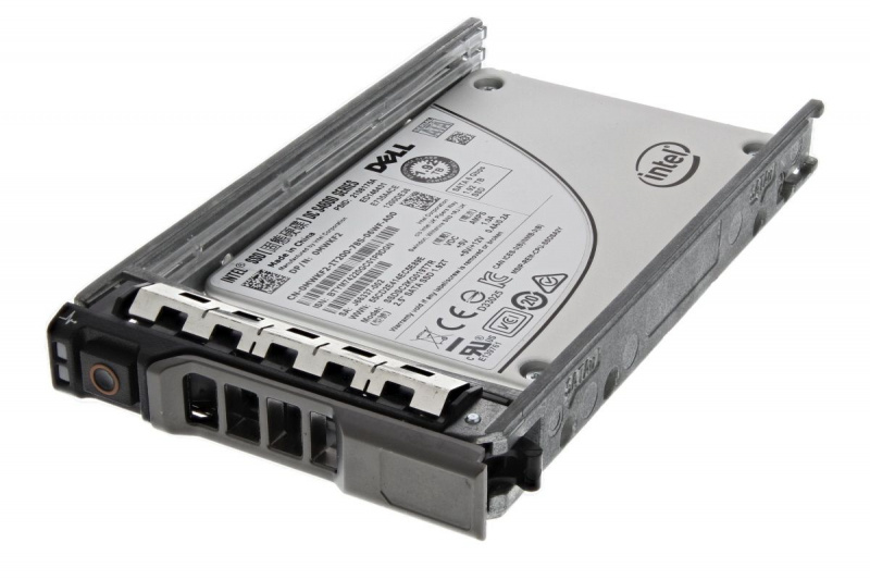 Накопитель SSD 1x800Gb SATA для 14G 400-AIGJ-2 Hot Swapp 2.5" Write Intensive