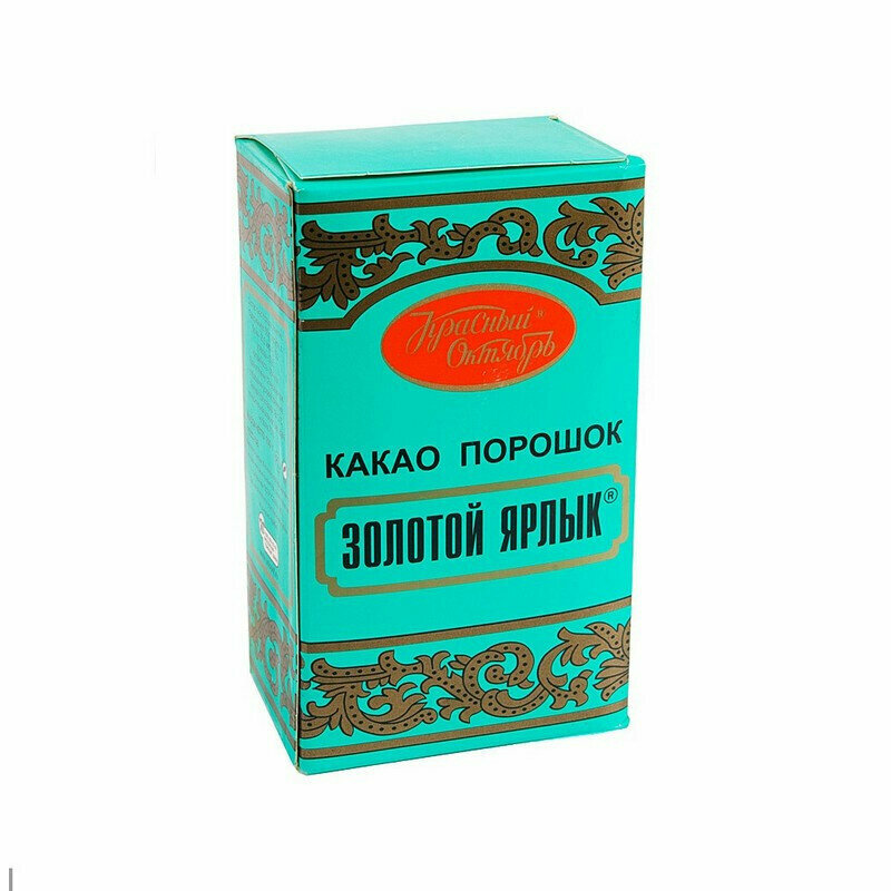 Красный Октябрь Какао-порошок Золотой ярлык, 100 г, 2 уп - фотография № 2