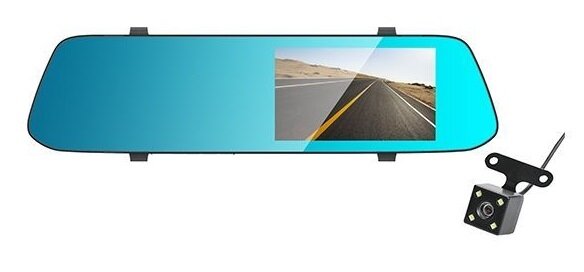 Зеркало заднего вида с рег-м SHO-ME SFHD-800 (5")