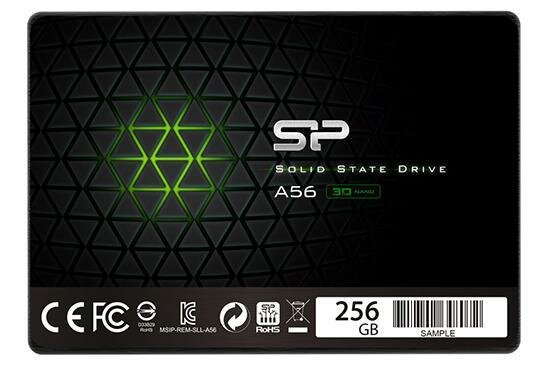 Твердотельный накопитель SSD 2.5 256 Gb Silicon Power SP256GBSS3A56B25 Read 560Mb/s Write 530Mb/s 3D NAND TLC