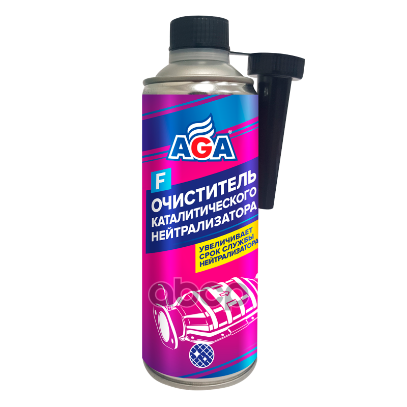 Очиститель AGA каталического нейтрализатора 335мл
