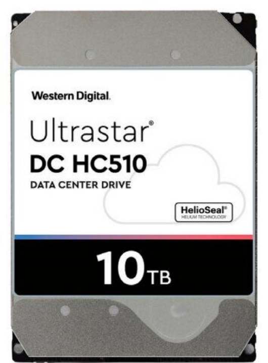 Жесткий диск/ HDD WD SATA 10Tb Ultrastar DC HC510 7200 6Gb/s 256Mb 1 year ocs