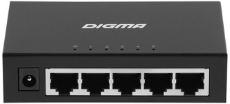 Коммутатор Digma DSW-205GE 5G неуправляемый