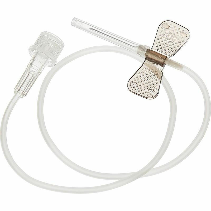 Устройство для вливания в малые вены - игла-бабочка SFM (24G (055х19 мм) 100 шт Luer Lock)