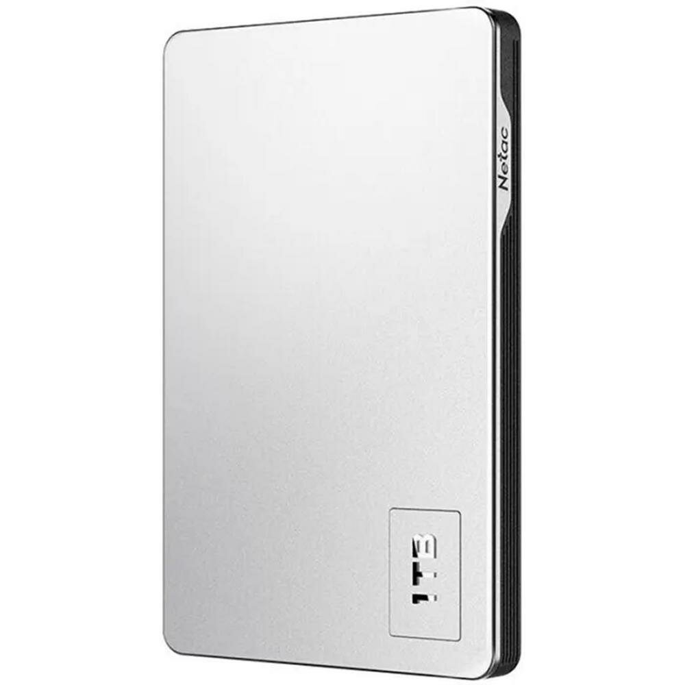 Внешний жесткий диск 2.5" 1Tb Netac NT05K338N-001T-30SL 5400rpm USB3.0 Серый