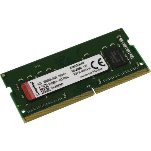 Оперативная память Kingston ValueRAM 8 ГБ DDR4 2666 МГц SODIMM CL19 KVR26S19S8/8