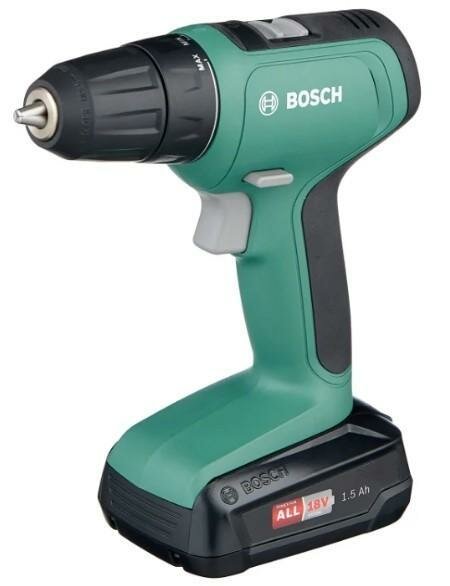 Дрель-шуруповерт Bosch UniversalDrill 18 аккум. патрон:быстрозажимной