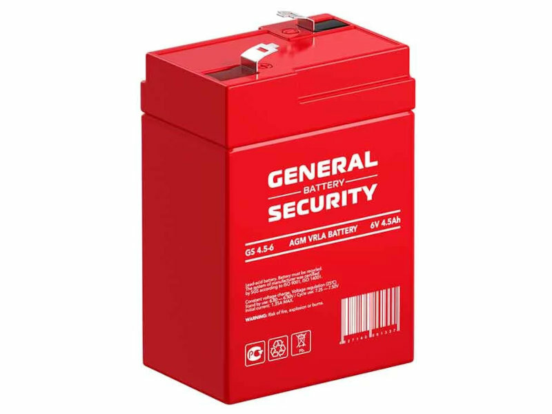 General Security Аккумулятор General Security GS 45-6