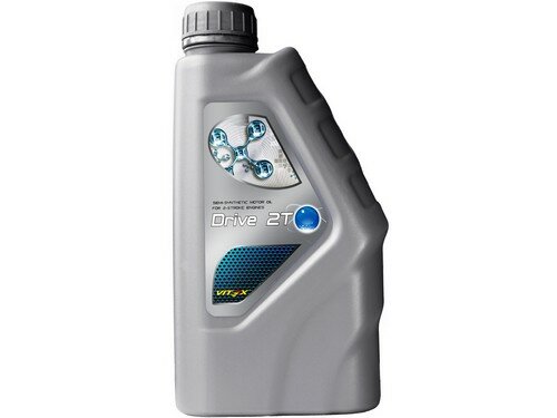 VITEX Масло моторное 2Т Drive п/синт. API TC, ISO-L-EGB, JASO FB (1л) (VITEX)