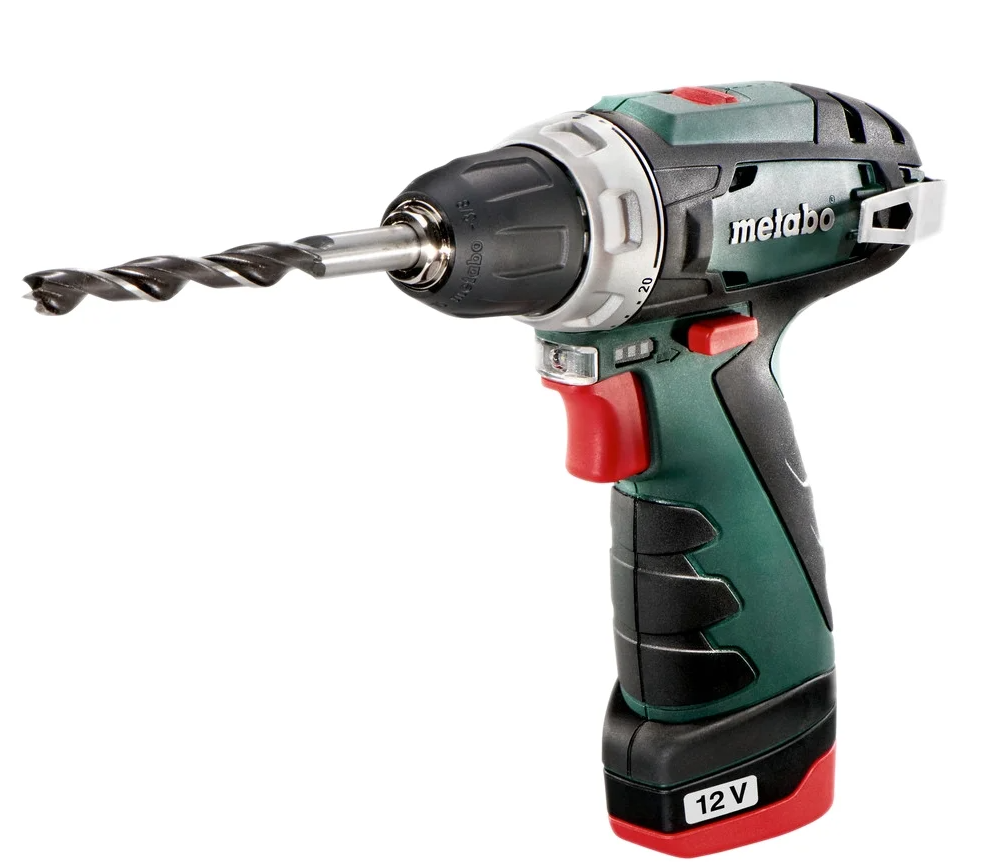 Шуруповерт Metabo PowerMaxx BS 600984000 (с 2-мя АКБ)