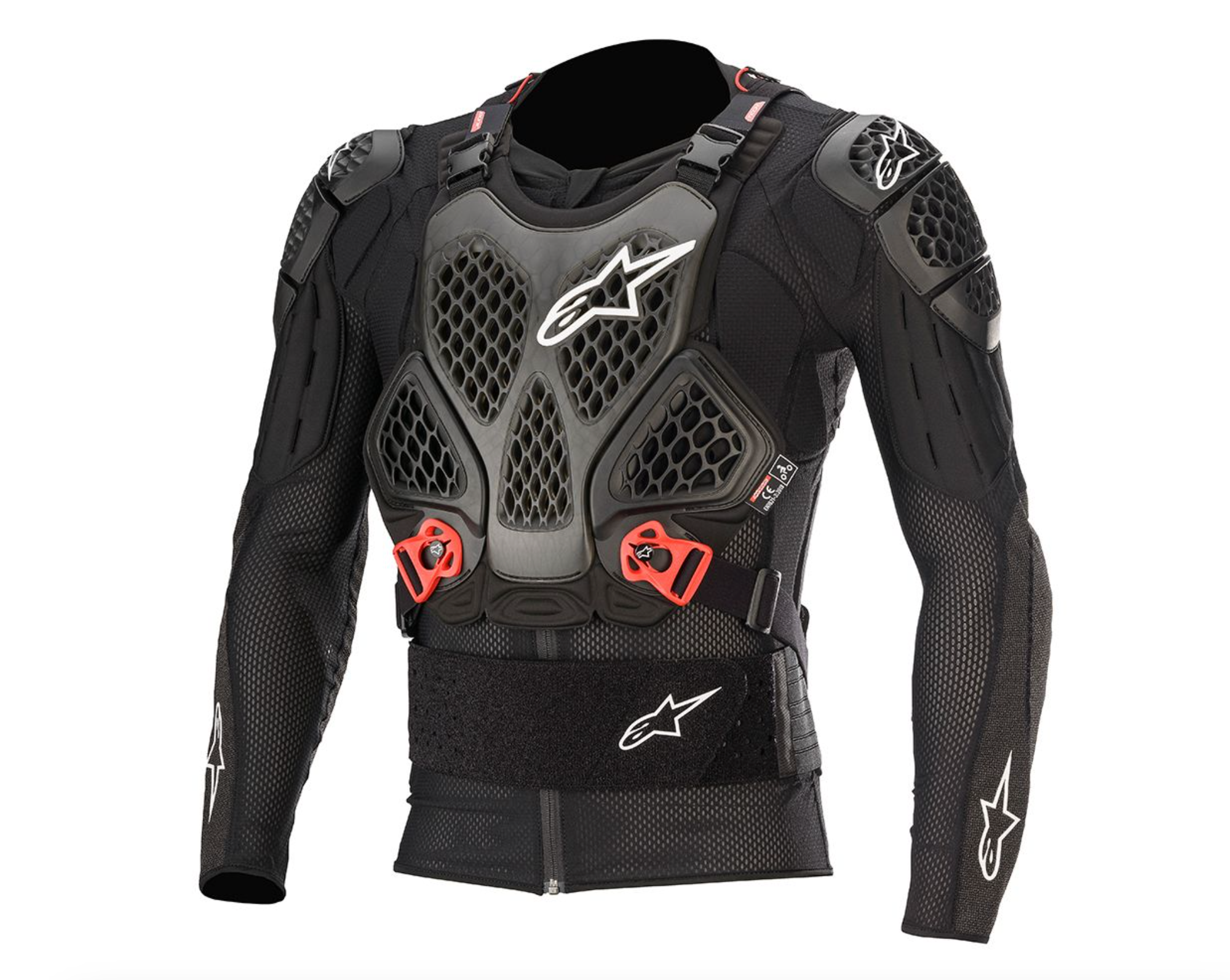 Мотозащита тела ALPINESTARS BIONIC TECH V2 PROTECTION JACKET (черно-красный 13 2XL)