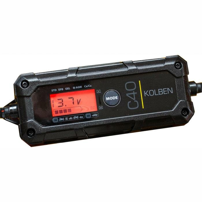 Зарядное устройство 6/12В 1А/40A Battery Service KOLBEN C40 KB-C40