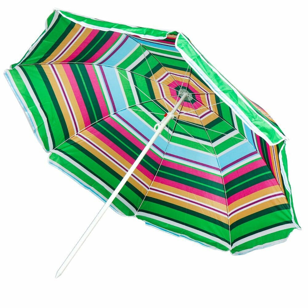 Зонт пляжный 200 см, с наклоном, 8 спиц, мет-л, LG26 - фотография № 1