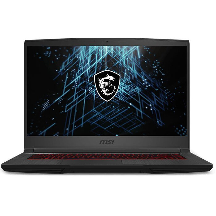 Ноутбук MSI GF63 Thin 11UD-206XRU 15.6"IPS/i511400H(2.2)/16ГБ/512ГБSSD/RTX 3050 4Гб/Free DOS/черный 9S7-16R612-206