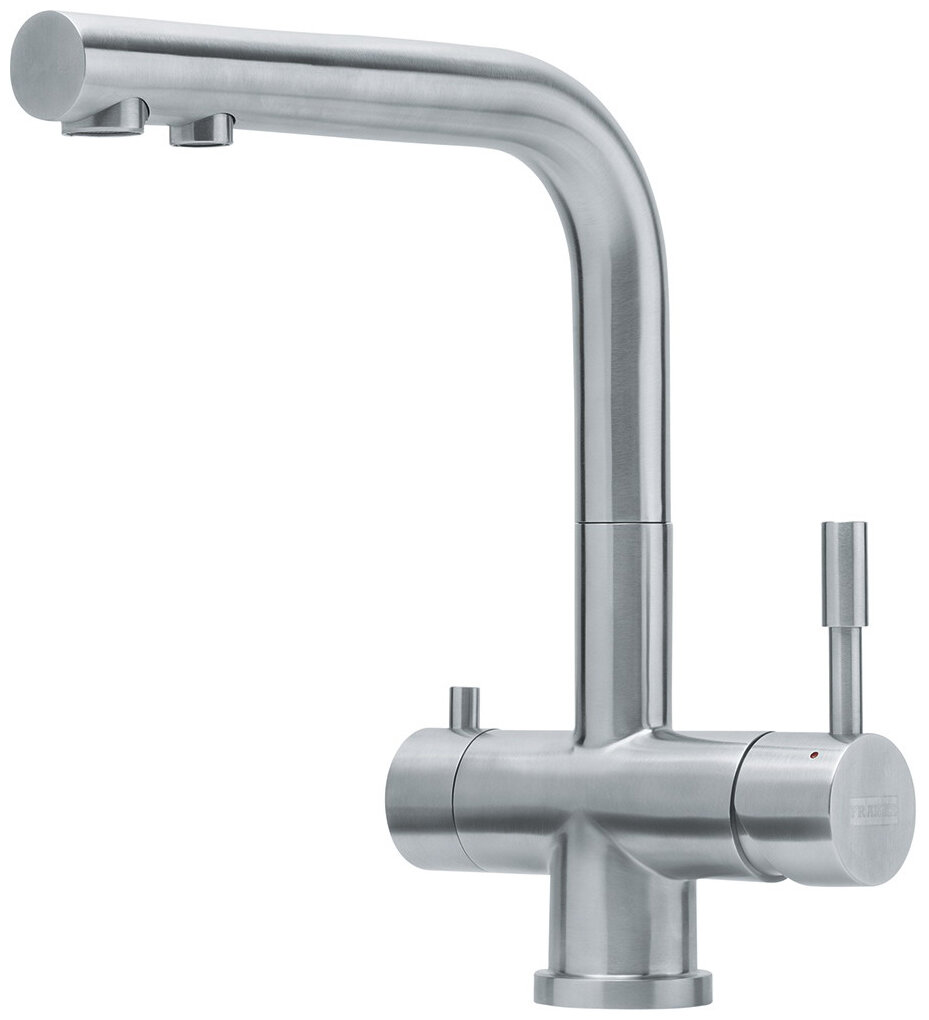 Кухонный смеситель FRANKE Atlas CLEAR WATER нерж. 120.0179.978