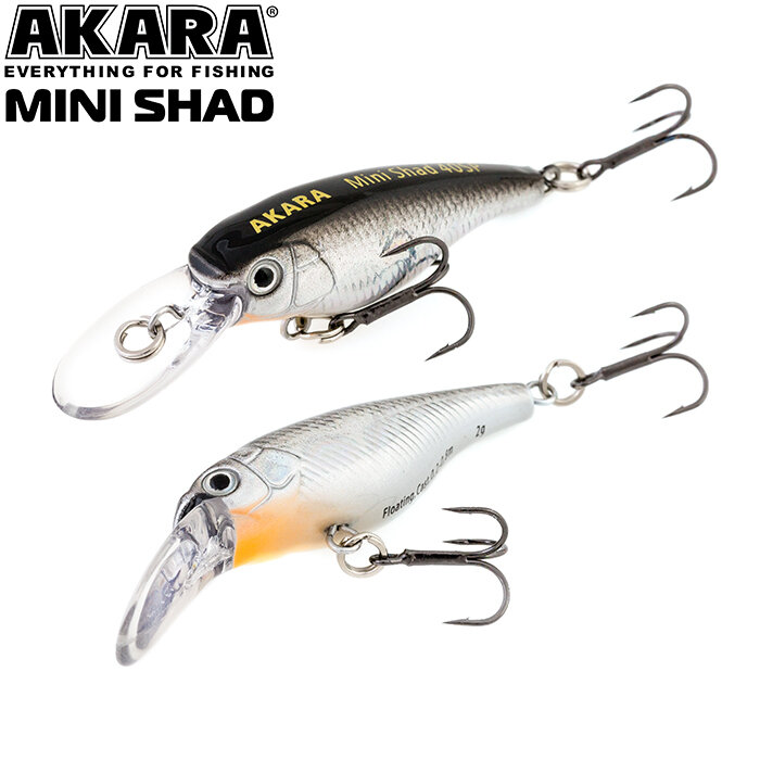 Воблер Akara Mini Shad 40SP 2,5 гр. (1/11 oz 1,6 in) A83