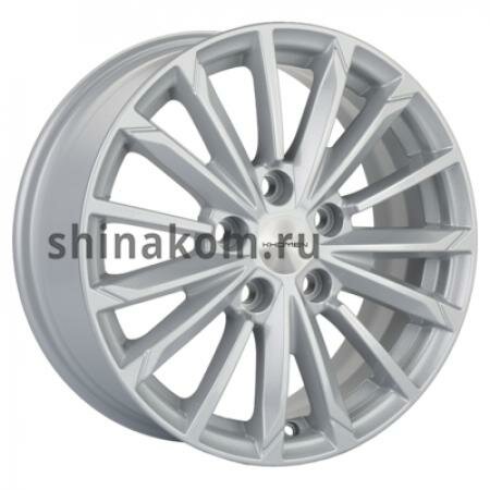  6,5*16 5*108 ET50 63,3 Khomen Wheels KHW1611 F-Silver-FP (Focus)