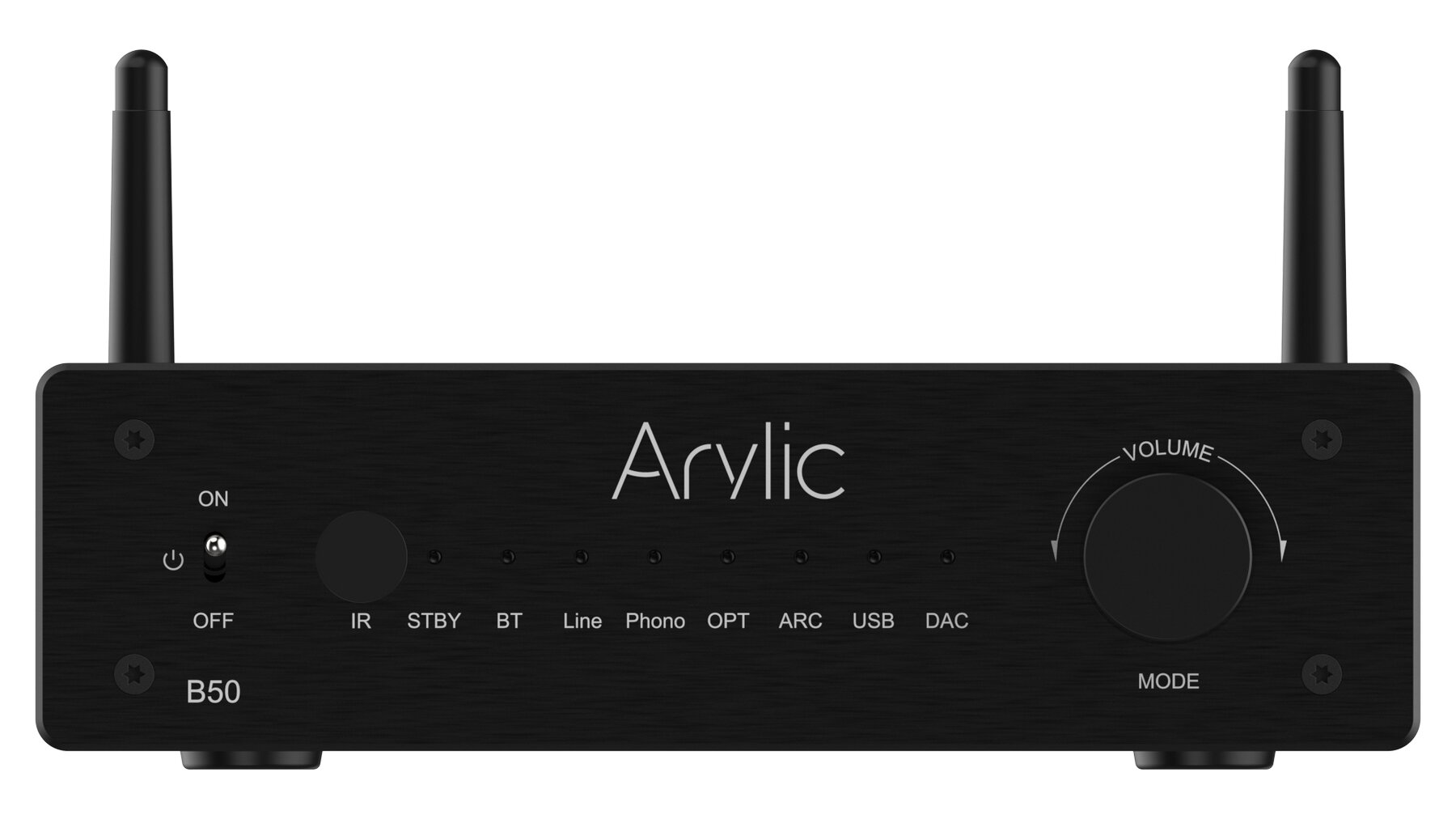 Стерео усилитель с двусторонним блютуз Arylic B50 black