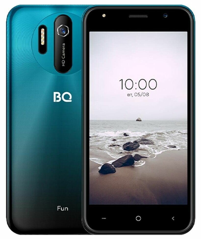 Смартфон BQ 5031G 2/16Gb FUN SEA WAVE BLUE (2 SIM, ANDROID)