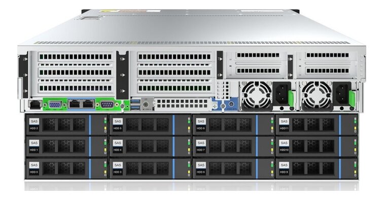 Серверная платформа SNR SNR-SR4236RS/4U/2x3647/ 24xDDR4-2933 RDIMM/LRDIMM/ 36x2.5",3.5", M.2 — фото 2