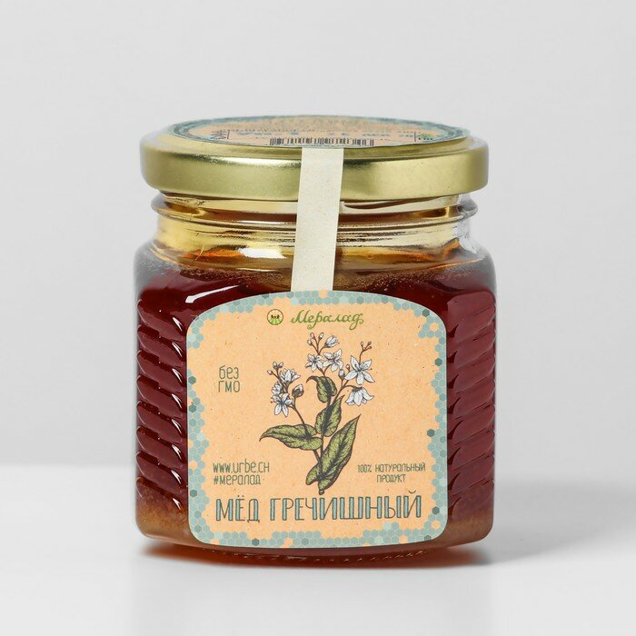 Мёд гречишный, 300 г - фотография № 1