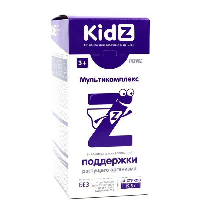 Желейный батончик KidZ Мультикомплекс, 14 стиков