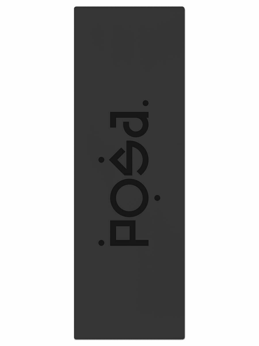      POSA NonSlip Pro 6mm Black Plain /    POSA Yoga /     6   , , 