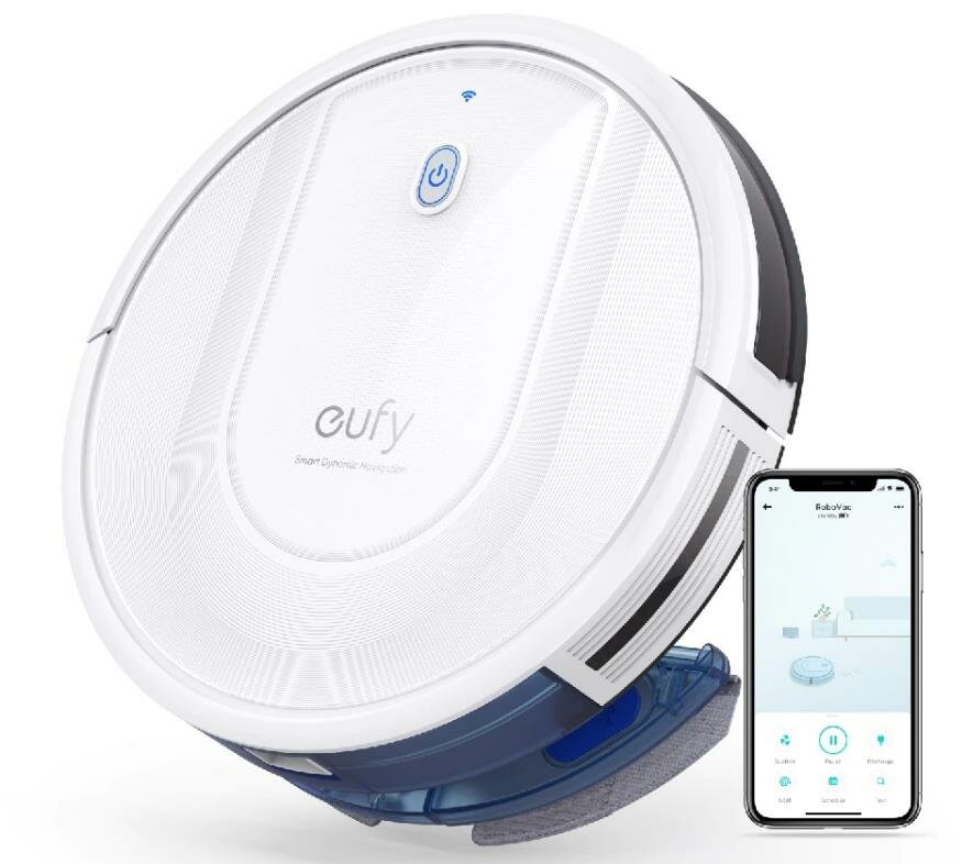 Пылесос Робот EUFY ROBOVAC G10 HYBRID WHITE ANKER