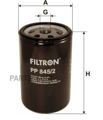 Фильтр топливный PP 845/2