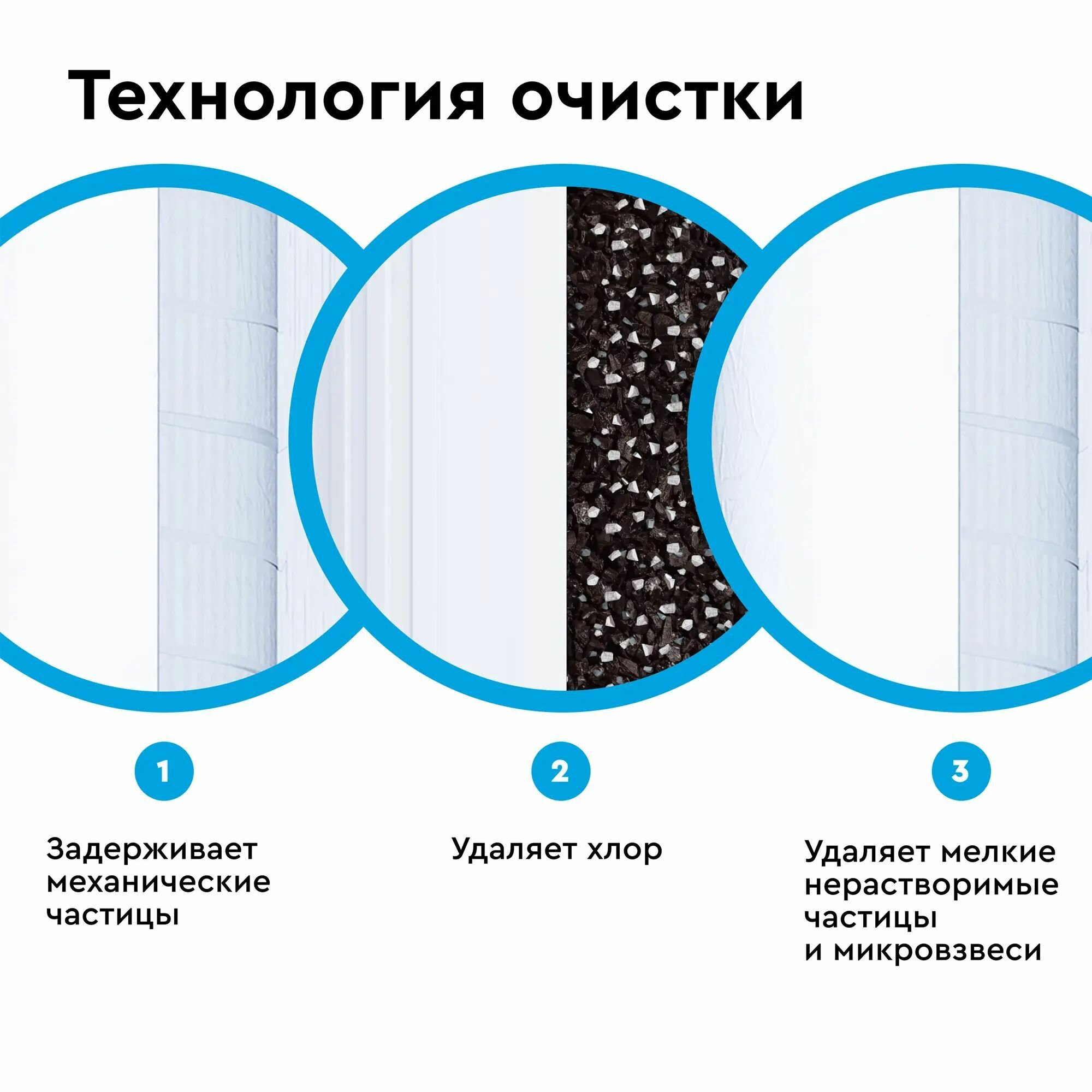 Комплект фильтроэлементов предварительной очистки Барьер Профи Осмо 1-3 ступени - фотография № 6