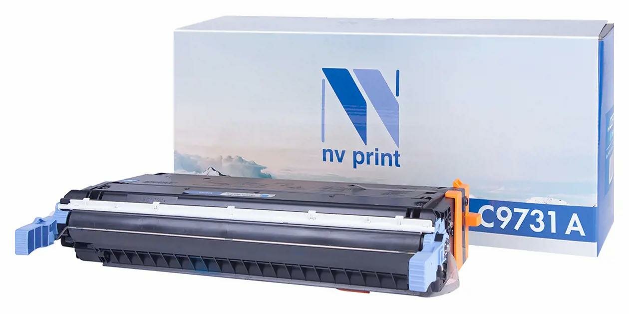 Картридж лазерный NV-Print NV-C9731AC, синий