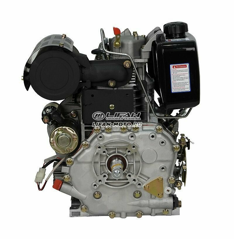 Двигатель Lifan Diesel C195FD-A D25 6А - фотография № 4
