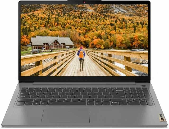 Ноутбук Lenovo IdeaPad 3 15ITL6, 15.6", IPS, Intel Core i3 1115G4 3.0ГГц, 4ГБ, 256ГБ SSD, Intel