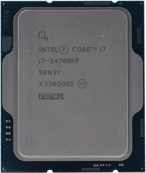 CPU Intel Core i7-14700KF (3.4GHz/33MB/20 cores) LGA1700 OEM, TDP 125W, max 192Gb DDR4-3200 DDR5-5600, CM8071504820722SRN3Y, 1 year