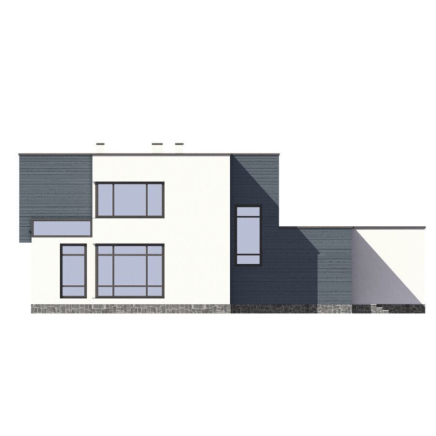 62-16-Catalog-Plans - Проект двухэтажного дома из газобетона с террасой - фотография № 6