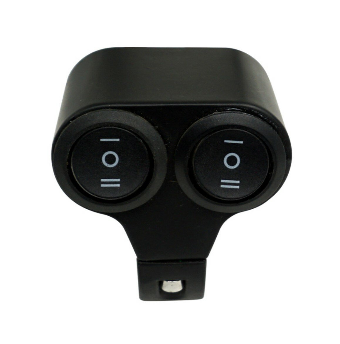 Универсальный переключатель 3 режима (3 позиции) Блок кнопка фар света на руль для электросамоката мотоцикла 1шт