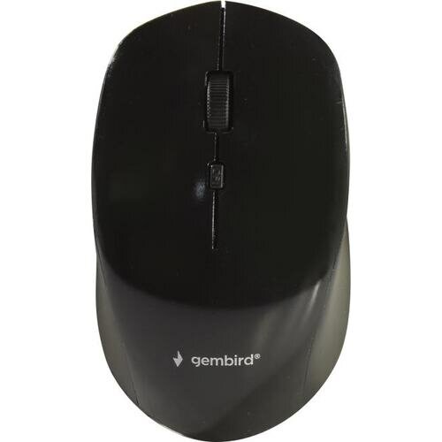 Мышь беспроводная Gembird MUSW-250 2.4ГГц 3 кнопки + колесо кнопка1600DPI черный (MUSW-250)