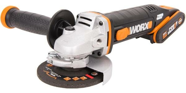 Аккумуляторная УШМ Worx WX800 115 мм