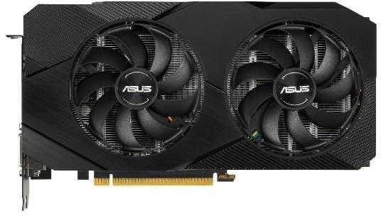 Видеокарта DUAL-RTX2060-O6G-EVO RTL {GeForce RTX, 2060, 6144Mb, 192bit, GDDR6, 1365/14000 DVIx1/HDMIx2/DPx1/HDCP}