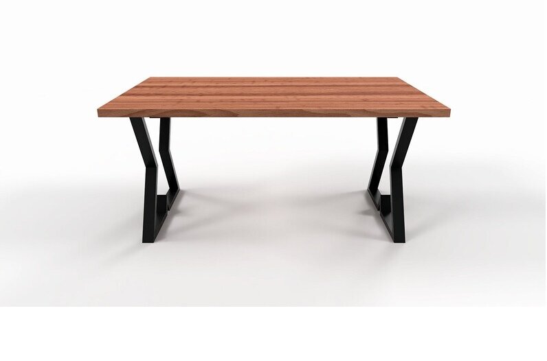 Подстолье/опора из металла для стола в стиле Лофт Модель 13 (2 штуки) - фотография № 3