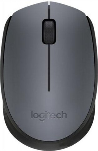 Мышь компьют. Logitech M170 серый/черный