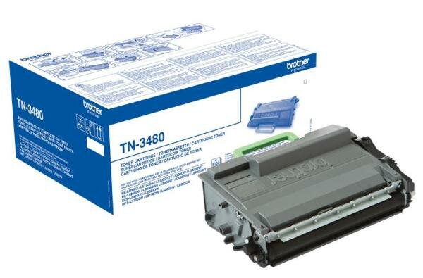 Картридж Brother TN3480 для HL-L5000D/5100DN/5200DW/6300DW/6400DW/6400DWT/DCP-L5500DN/6600DW/MFC-L5700DN/5750DW/6800DW/6900DW 8000 стр