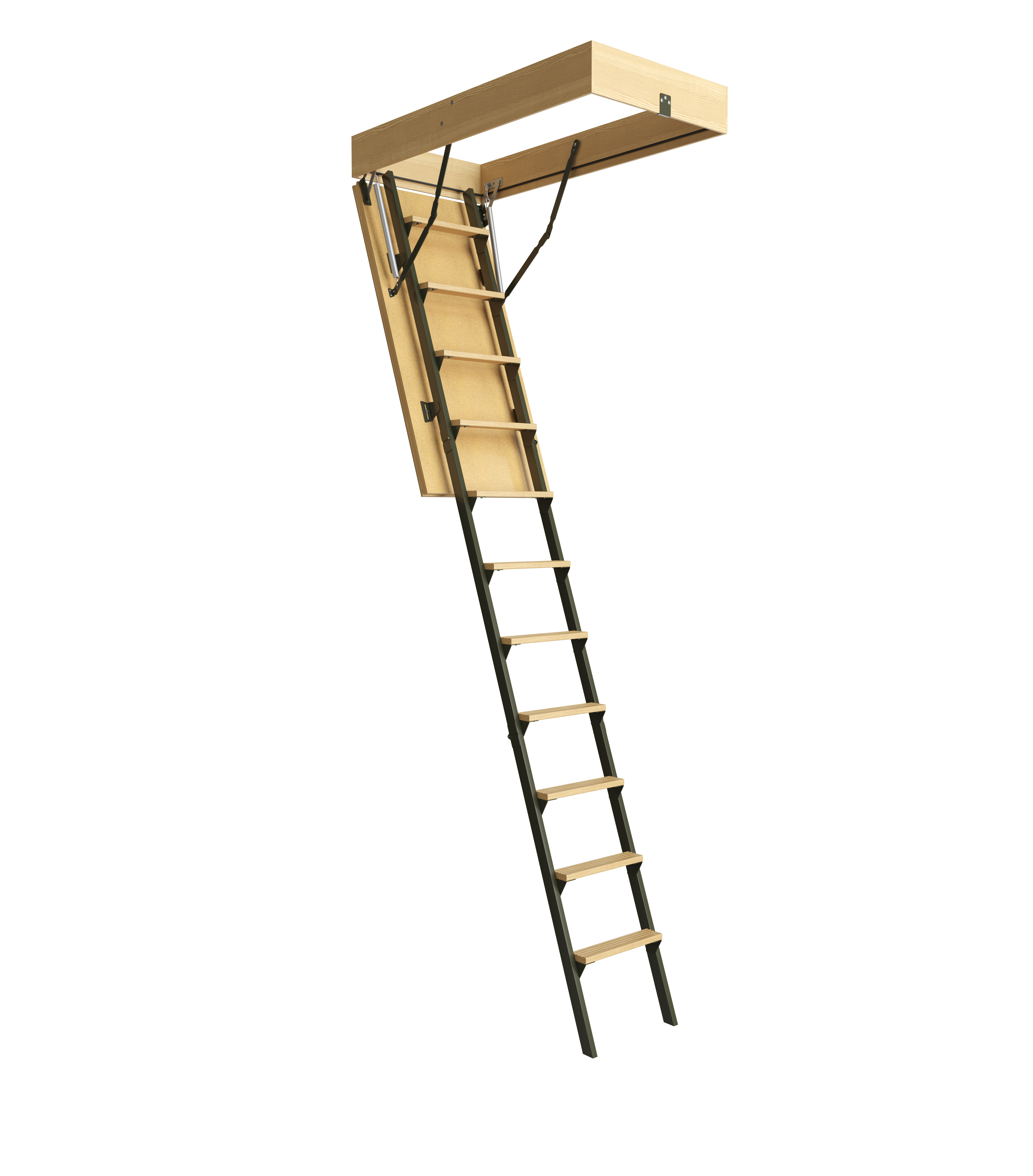 Лестница чердачная складная с секциями Duplex 60x120x280 см