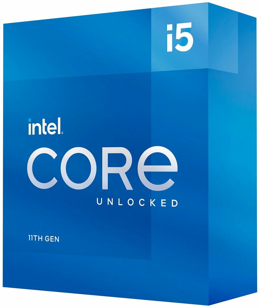 CPU Intel Core i5-11600K Rocket Lake BOX 3.9GHz, 12MB, Lga1200