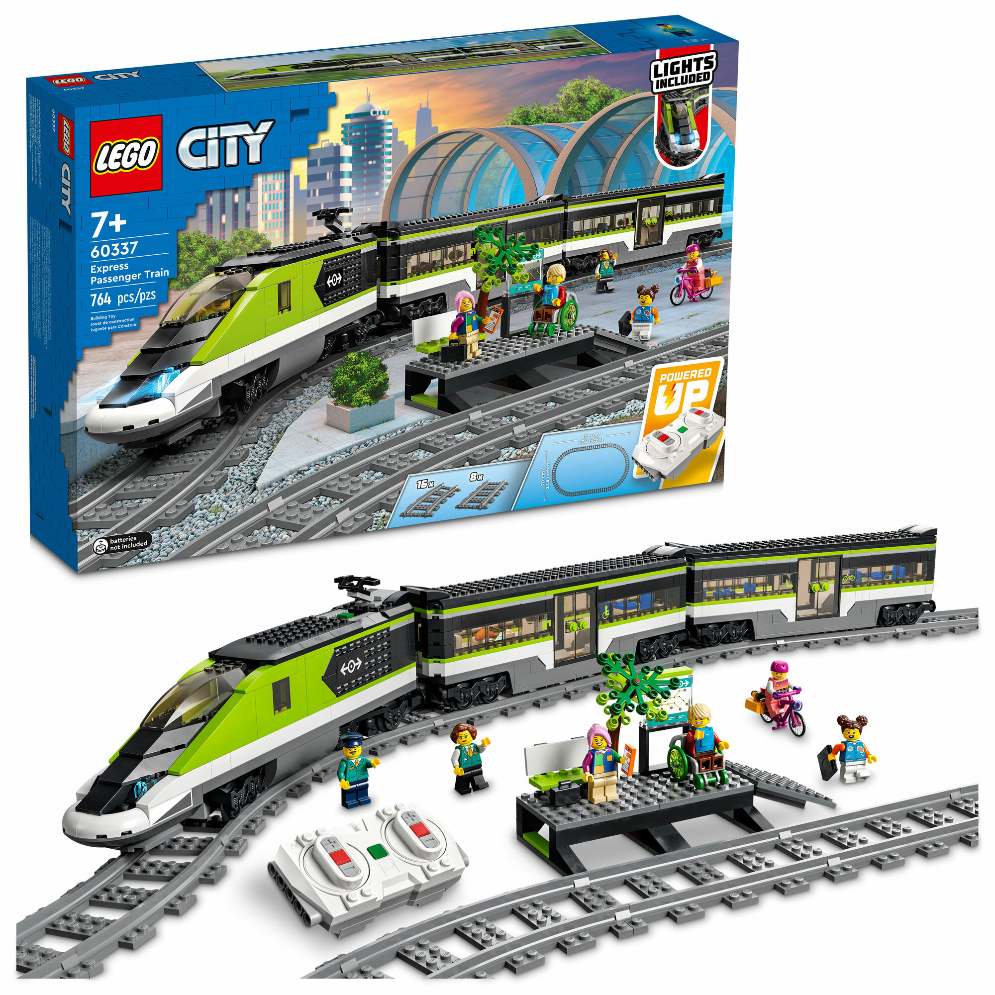 Конструктор LEGO Экспресс пассажирский поезд City (60337)