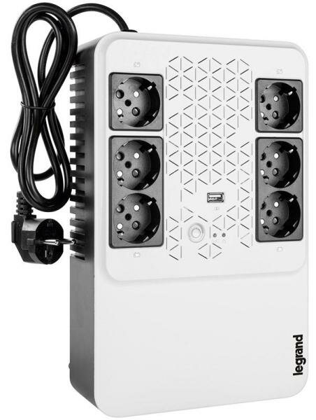 Источник бесперебойного питания Legrand Keor Multiplug 800 ВА 800VA Черный (310082)