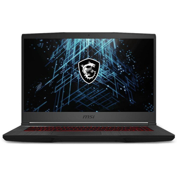 Ноутбук MSI GF63 11UD-221RU Core i5 11400H 8Gb SSD512Gb NVIDIA GeForce RTX 3050Ti 15.6 IPS FHD 1920x1080 Windows 10 black WiFi BT Cam, 9S7-16R612-221