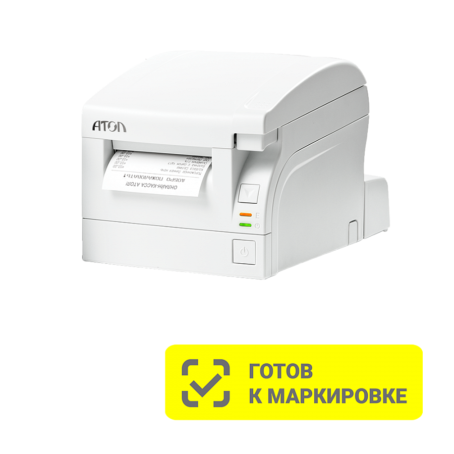 ККТ АТОЛ 77Ф. Белый. Без ФН. USB. RS-232. Ethernet. 5.0