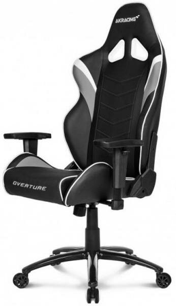 Игровое Кресло AKRacing OVERTURE (OVERTURE-WHITE) black/white