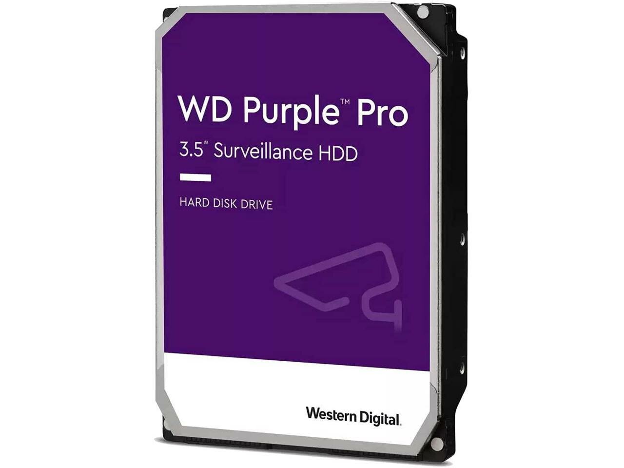 Жесткий диск HDD Western Digital Purple Pro WD8001PURA/SATA III/8 TB 7200об/мин